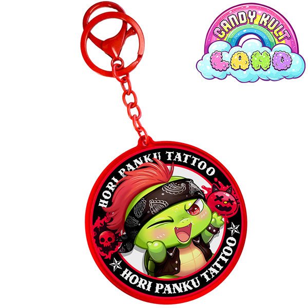 Panku Tattoo - Candy Kult Land Keychain / Bag Charm Candy Kult ck land Panku Candy Cult - Candy Kult Land - Wishbone - Boo Kitty - Panku - Frosti - Toxic Kitten - Hex - Heart - Cult Candy - Ca