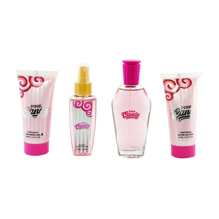 Pink Candy Fragrance Bath & Body Set Candy Kult Fragrance Perfume Candy Cult - Candy Kult Land - Wishbone - Boo Kitty - Panku - Frosti - Toxic Kitten - Hex - Heart - Cult Candy - Ca