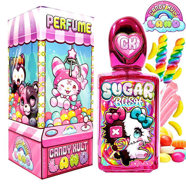 Sugar Rush Candy Kult Land Perfume - Candy Kult - Candy Cult - Candy Kult Land - Wishbone - Boo Kitty - Panku - Frosti - Toxic Kitten - Hex-Heart - Cult Candy - Cake High Heels - [product_vendor}