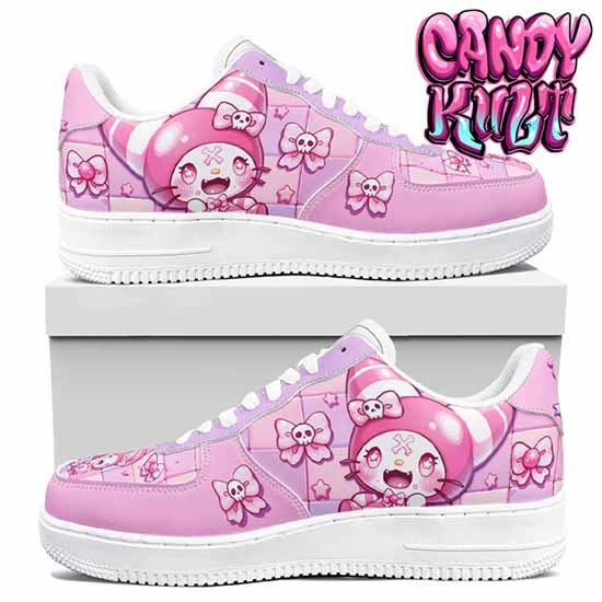 Wishbone Bows Purple Candy Kult Kicks Women's Sneakers - Candy Kult - Candy Cult - Cult Candy - Cake High Heels - [product_vendor}