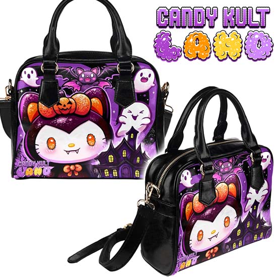 Boo Kitty Origins Candy Kult Land Classic Crossbody Handbag - Candy Kult - Candy Cult - Candy Kult Land - Wishbone - Boo Kitty - Panku - Frosti - Toxic Kitten - Hex-Heart - Cult Candy - Cake High Heels - [product_vendor}