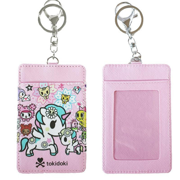 Tokidoki Unicorno Card Holder Clip On / Key Ring Chain