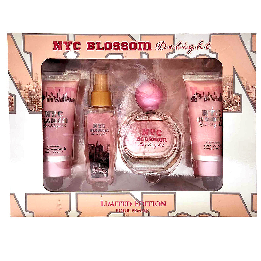 NYC Blossom Fragrance Bath & Body Set - Candy Kult - Candy Cult - Candy Kult Land - Wishbone - Boo Kitty - Panku - Frosti - Toxic Kitten - Hex-Heart - Cult Candy - Cake High Heels - [product_vendor}
