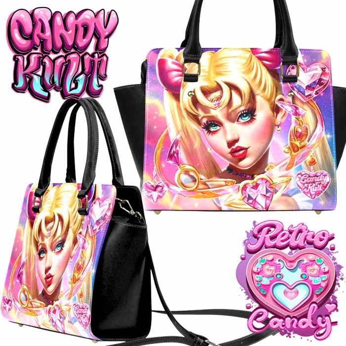 Sailor Scout Retro Candy Crossbody Handbag - Candy Kult - Candy Cult - Candy Kult Land - Wishbone - Boo Kitty - Panku - Frosti - Toxic Kitten - Hex-Heart - Cult Candy - Cake High Heels - [product_vendor}