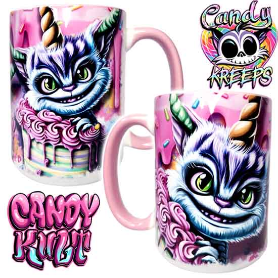 Pastelicorn Candy Kreeps Large Mug - Candy Kult - Candy Cult - Candy Kult Land - Wishbone - Boo Kitty - Panku - Frosti - Toxic Kitten - Hex-Heart - Cult Candy - Cake High Heels - [product_vendor}