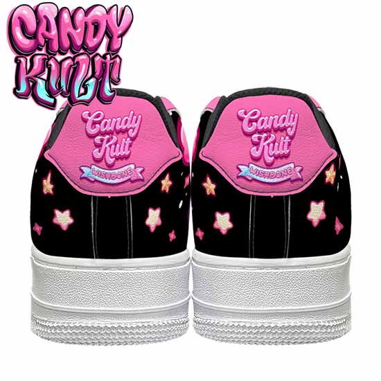Wishbone Candy Kult Kicks Women's Sneakers Black - Candy Kult - Candy Cult - Cult Candy - Cake High Heels - [product_vendor}