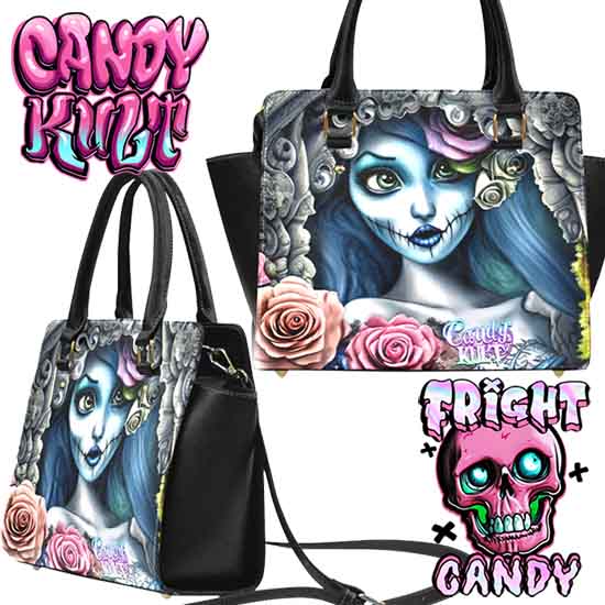 Corpse Bride Waiting For You Fright Candy Crossbody Handbag - Candy Kult - Candy Cult - Candy Kult Land - Wishbone - Boo Kitty - Panku - Frosti - Toxic Kitten - Hex-Heart - Cult Candy - Cake High Heels - [product_vendor}