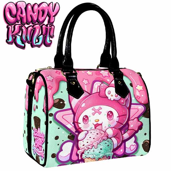 Wishbone Mint Ice Cream Kawaii Candy Boston Crossbody Handbag Candy Kult Bag Crossbody handbag Candy Cult - Candy Kult Land - Wishbone - Boo Kitty - Panku - Frosti - Toxic Kitten - Hex - Heart - Cult Candy - Ca