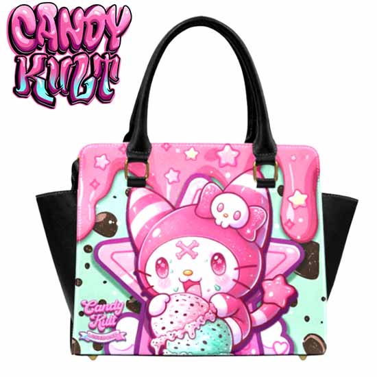 Wishbone Mint Ice Cream Kawaii Candy Crossbody Handbag Candy Kult Bag Crossbody handbag Candy Cult - Candy Kult Land - Wishbone - Boo Kitty - Panku - Frosti - Toxic Kitten - Hex - Heart - Cult Candy - Ca