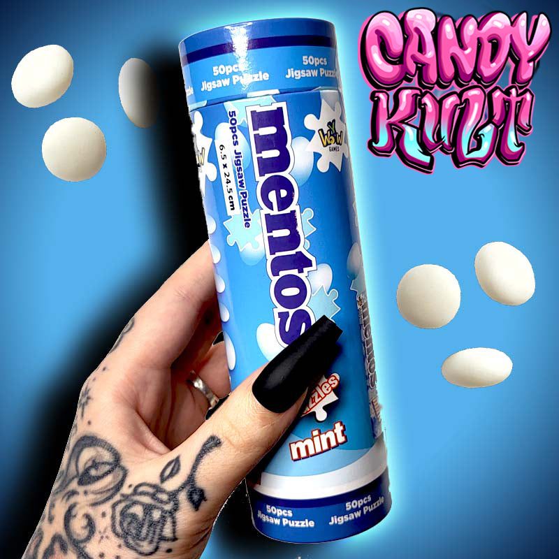 Mentos Mint 50pc Mini Puzzle - Candy Kult - Candy Cult - Candy Kult Land - Wishbone - Boo Kitty - Panku - Frosti - Toxic Kitten - Hex-Heart - Cult Candy - Cake High Heels - [product_vendor}