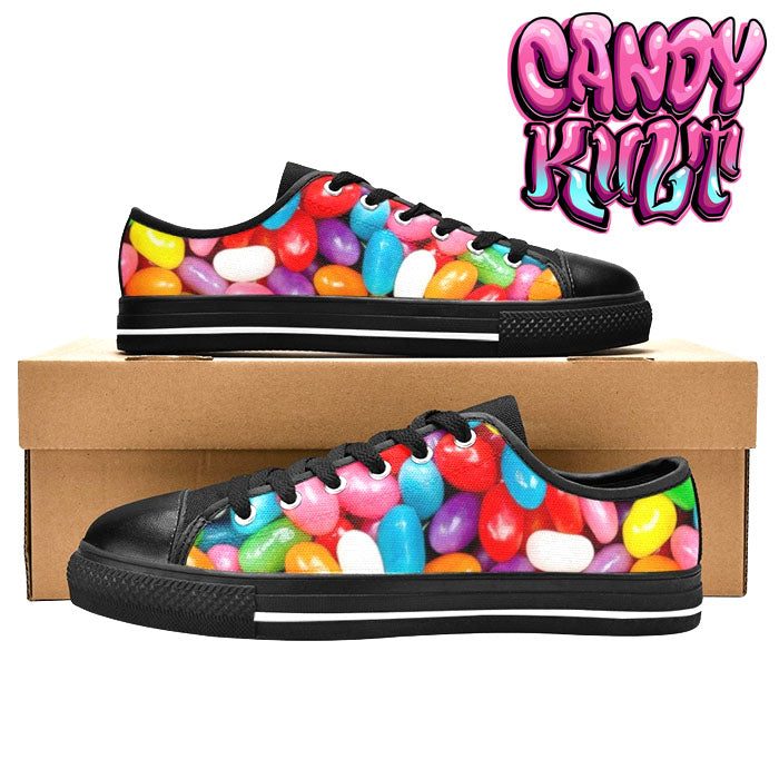 Jelly Beanz Men's Low Canvas Shoes - Candy Kult - Candy Cult - Candy Kult Land - Wishbone - Boo Kitty - Panku - Frosti - Toxic Kitten - Hex-Heart - Cult Candy - Cake High Heels - [product_vendor}
