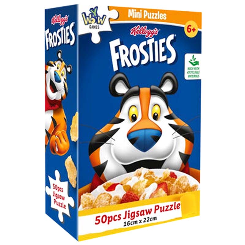 Frosties Cereal Box 50pc Mini Puzzle - Candy Kult - Candy Cult - Candy Kult Land - Wishbone - Boo Kitty - Panku - Frosti - Toxic Kitten - Hex-Heart - Cult Candy - Cake High Heels - [product_vendor}