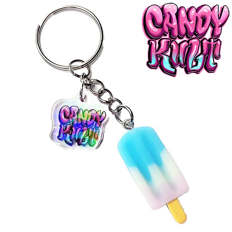 Bubble Gum Ice block Candy Kult Key Chain Candy Kult key chain key ring keychain Candy Cult - Candy Kult Land - Wishbone - Boo Kitty - Panku - Frosti - Toxic Kitten - Hex - Heart - Cult Candy - Ca