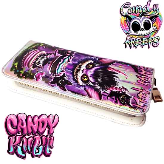 Nekomare Candy Kreeps Candy Kult Long Line Wallet - Candy Kult - Candy Cult - Candy Kult Land - Wishbone - Boo Kitty - Panku - Frosti - Toxic Kitten - Hex-Heart - Cult Candy - Cake High Heels - [product_vendor}
