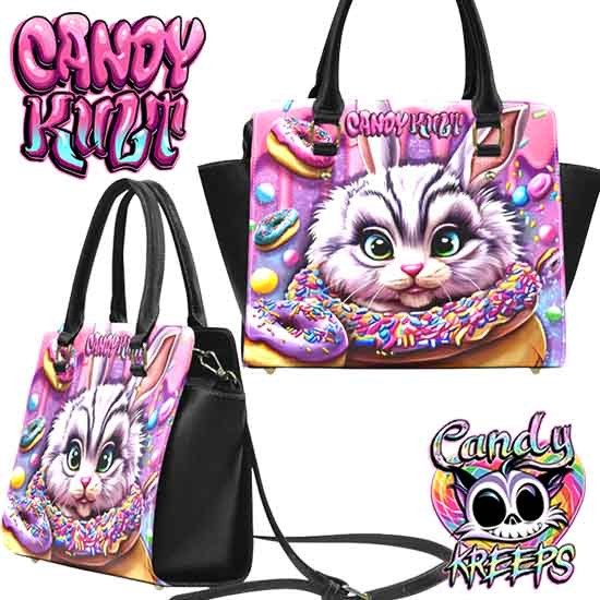 Fizz The Donut Bunny Candy Kreeps Crossbody Handbag - Candy Kult - Candy Cult - Candy Kult Land - Wishbone - Boo Kitty - Panku - Frosti - Toxic Kitten - Hex-Heart - Cult Candy - Cake High Heels - [product_vendor}