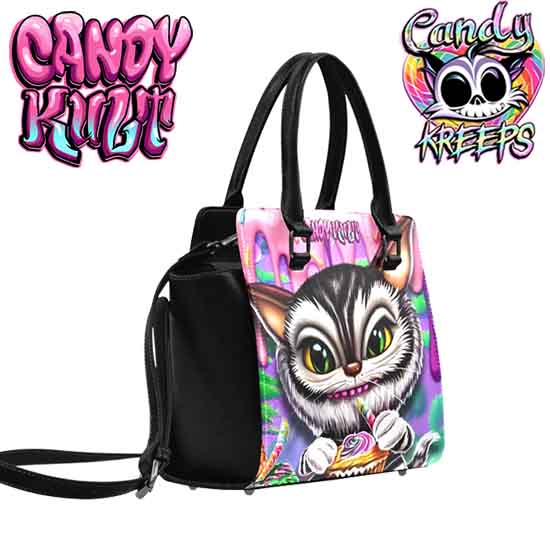 Zebie Candy Kreeps Crossbody Handbag - Candy Kult - Candy Cult - Candy Kult Land - Wishbone - Boo Kitty - Panku - Frosti - Toxic Kitten - Hex-Heart - Cult Candy - Cake High Heels - [product_vendor}