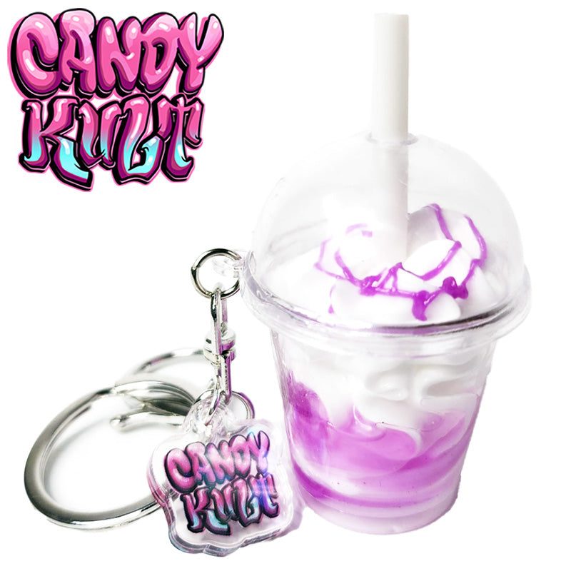 Large Bubble Gum Sundae Candy Kult Key Chain Candy Kult key chain key ring keychain Candy Cult - Candy Kult Land - Wishbone - Boo Kitty - Panku - Frosti - Toxic Kitten - Hex - Heart - Cult Candy - Ca