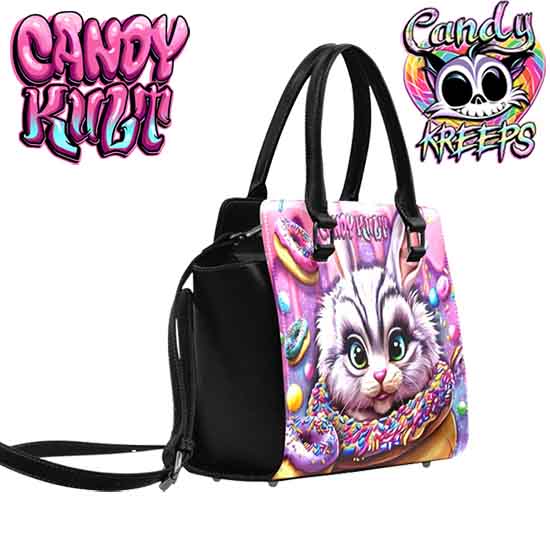 Fizz The Donut Bunny Candy Kreeps Crossbody Handbag - Candy Kult - Candy Cult - Candy Kult Land - Wishbone - Boo Kitty - Panku - Frosti - Toxic Kitten - Hex-Heart - Cult Candy - Cake High Heels - [product_vendor}