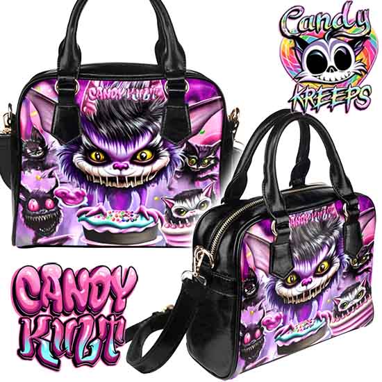 Nekomare Candy Kreeps Classic Convertible Crossbody Bag - Candy Kult - Candy Cult - Candy Kult Land - Wishbone - Boo Kitty - Panku - Frosti - Toxic Kitten - Hex-Heart - Cult Candy - Cake High Heels - [product_vendor}