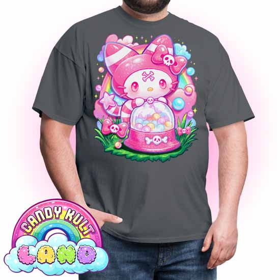 Wishbone Gumball Machine  - Candy Kult Land Men's / Unisex Classic T-Shirt - Candy Kult - Candy Cult - Candy Kult Land - Wishbone - Boo Kitty - Panku - Frosti - Toxic Kitten - Hex-Heart - Cult Candy - Cake High Heels - [product_vendor}