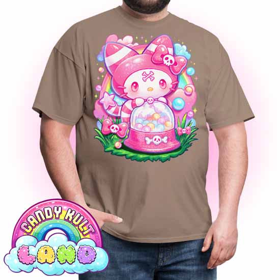 Wishbone Gumball Machine  - Candy Kult Land Men's / Unisex Classic T-Shirt - Candy Kult - Candy Cult - Candy Kult Land - Wishbone - Boo Kitty - Panku - Frosti - Toxic Kitten - Hex-Heart - Cult Candy - Cake High Heels - [product_vendor}