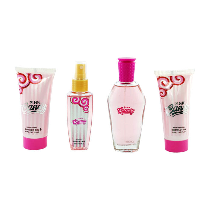 Pink Candy Fragrance Bath & Body Set - Candy Kult - Candy Cult - Candy Kult Land - Wishbone - Boo Kitty - Panku - Frosti - Toxic Kitten - Hex-Heart - Cult Candy - Cake High Heels - [product_vendor}