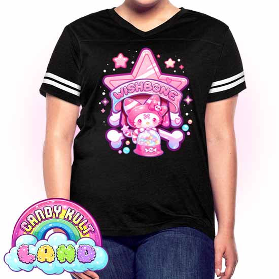 Wishbone Gumball Machine Logo - Candy Kult Land Women’s Vintage Sport T-Shirt - Candy Kult - Candy Cult - Candy Kult Land - Wishbone - Boo Kitty - Panku - Frosti - Toxic Kitten - Hex-Heart - Cult Candy - Cake High Heels - [product_vendor}