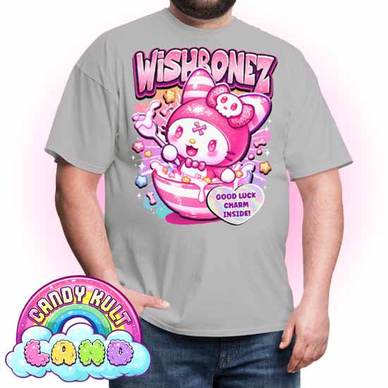 Wishbonez Cereal - Candy Kult Land Men's / Unisex Classic T-Shirt - Candy Kult - Candy Cult - Candy Kult Land - Wishbone - Boo Kitty - Panku - Frosti - Toxic Kitten - Hex-Heart - Cult Candy - Cake High Heels - [product_vendor}