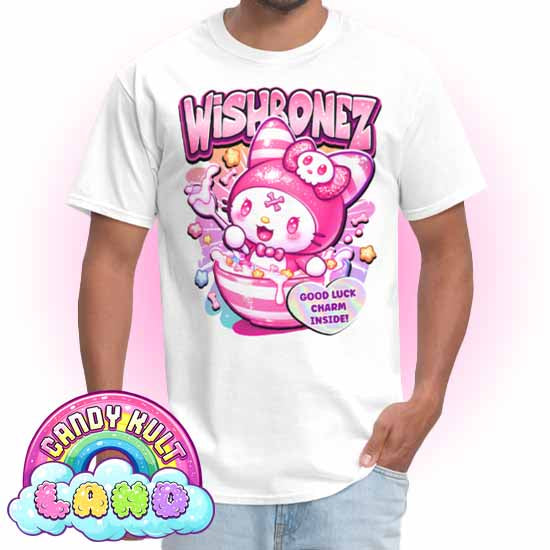 Wishbonez Cereal - Candy Kult Land Men's / Unisex Classic T-Shirt - Candy Kult - Candy Cult - Candy Kult Land - Wishbone - Boo Kitty - Panku - Frosti - Toxic Kitten - Hex-Heart - Cult Candy - Cake High Heels - [product_vendor}