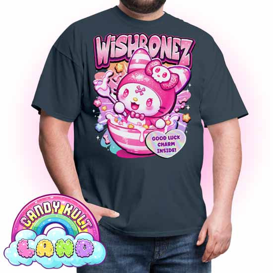 Wishbonez Cereal - Candy Kult Land Men's / Unisex Classic T-Shirt - Candy Kult - Candy Cult - Candy Kult Land - Wishbone - Boo Kitty - Panku - Frosti - Toxic Kitten - Hex-Heart - Cult Candy - Cake High Heels - [product_vendor}