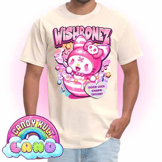 Wishbonez Cereal - Candy Kult Land Men's / Unisex Classic T-Shirt - Candy Kult - Candy Cult - Candy Kult Land - Wishbone - Boo Kitty - Panku - Frosti - Toxic Kitten - Hex-Heart - Cult Candy - Cake High Heels - [product_vendor}