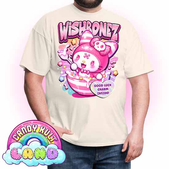 Wishbonez Cereal - Candy Kult Land Men's / Unisex Classic T-Shirt - Candy Kult - Candy Cult - Candy Kult Land - Wishbone - Boo Kitty - Panku - Frosti - Toxic Kitten - Hex-Heart - Cult Candy - Cake High Heels - [product_vendor}