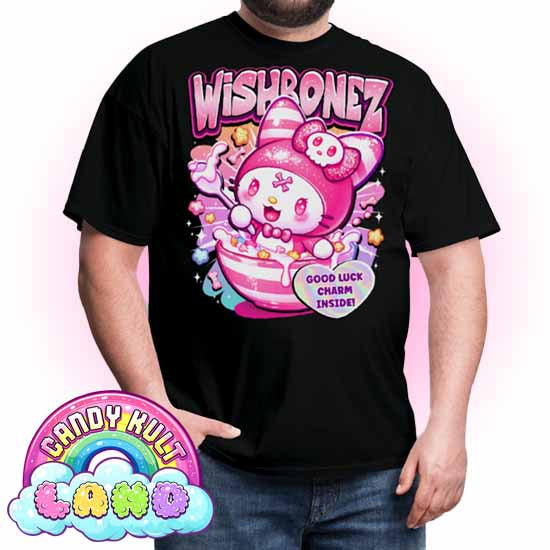 Wishbonez Cereal - Candy Kult Land Men's / Unisex Classic T-Shirt - Candy Kult - Candy Cult - Candy Kult Land - Wishbone - Boo Kitty - Panku - Frosti - Toxic Kitten - Hex-Heart - Cult Candy - Cake High Heels - [product_vendor}