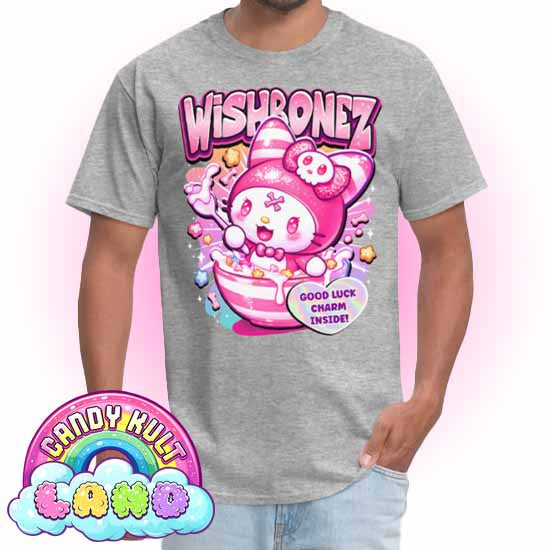 Wishbonez Cereal - Candy Kult Land Men's / Unisex Classic T-Shirt - Candy Kult - Candy Cult - Candy Kult Land - Wishbone - Boo Kitty - Panku - Frosti - Toxic Kitten - Hex-Heart - Cult Candy - Cake High Heels - [product_vendor}