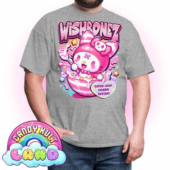 Wishbonez Cereal - Candy Kult Land Men's / Unisex Classic T-Shirt - Candy Kult - Candy Cult - Candy Kult Land - Wishbone - Boo Kitty - Panku - Frosti - Toxic Kitten - Hex-Heart - Cult Candy - Cake High Heels - [product_vendor}