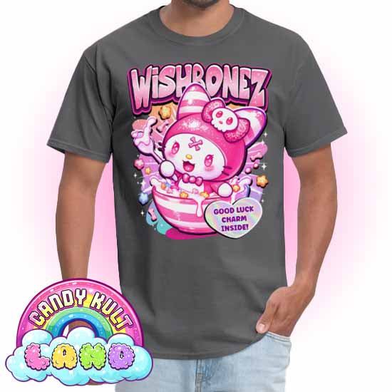 Wishbonez Cereal - Candy Kult Land Men's / Unisex Classic T-Shirt - Candy Kult - Candy Cult - Candy Kult Land - Wishbone - Boo Kitty - Panku - Frosti - Toxic Kitten - Hex-Heart - Cult Candy - Cake High Heels - [product_vendor}