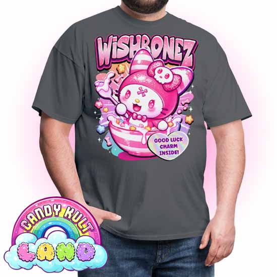 Wishbonez Cereal - Candy Kult Land Men's / Unisex Classic T-Shirt - Candy Kult - Candy Cult - Candy Kult Land - Wishbone - Boo Kitty - Panku - Frosti - Toxic Kitten - Hex-Heart - Cult Candy - Cake High Heels - [product_vendor}
