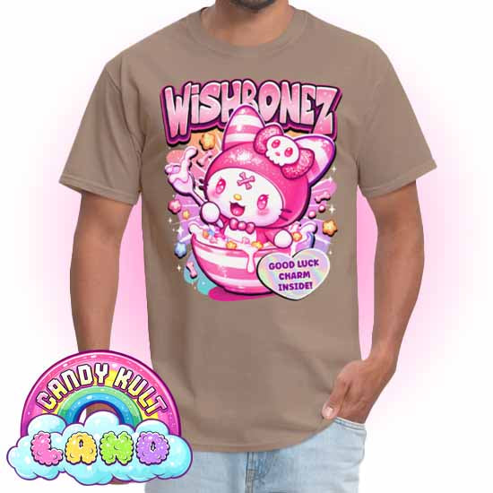 Wishbonez Cereal - Candy Kult Land Men's / Unisex Classic T-Shirt - Candy Kult - Candy Cult - Candy Kult Land - Wishbone - Boo Kitty - Panku - Frosti - Toxic Kitten - Hex-Heart - Cult Candy - Cake High Heels - [product_vendor}