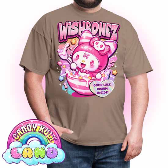 Wishbonez Cereal - Candy Kult Land Men's / Unisex Classic T-Shirt - Candy Kult - Candy Cult - Candy Kult Land - Wishbone - Boo Kitty - Panku - Frosti - Toxic Kitten - Hex-Heart - Cult Candy - Cake High Heels - [product_vendor}