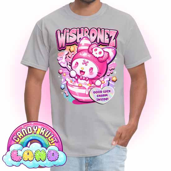 Wishbonez Cereal - Candy Kult Land Men's / Unisex Classic T-Shirt - Candy Kult - Candy Cult - Candy Kult Land - Wishbone - Boo Kitty - Panku - Frosti - Toxic Kitten - Hex-Heart - Cult Candy - Cake High Heels - [product_vendor}