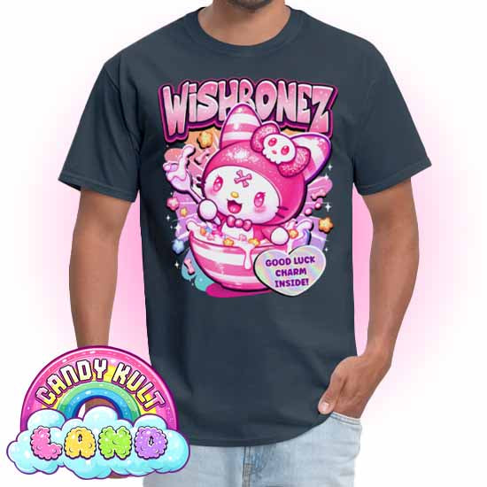 Wishbonez Cereal - Candy Kult Land Men's / Unisex Classic T-Shirt - Candy Kult - Candy Cult - Candy Kult Land - Wishbone - Boo Kitty - Panku - Frosti - Toxic Kitten - Hex-Heart - Cult Candy - Cake High Heels - [product_vendor}