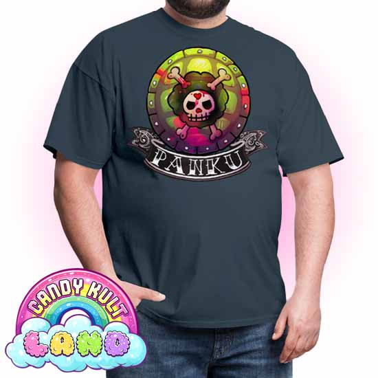 Panku Logo - Candy Kult Land Men's / Unisex Classic T-Shirt - Candy Kult - Candy Cult - Candy Kult Land - Wishbone - Boo Kitty - Panku - Frosti - Toxic Kitten - Hex-Heart - Cult Candy - Cake High Heels - [product_vendor}