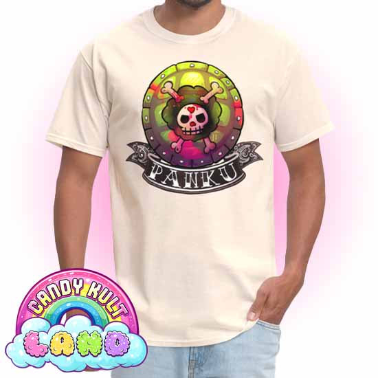 Panku Logo - Candy Kult Land Men's / Unisex Classic T-Shirt - Candy Kult - Candy Cult - Candy Kult Land - Wishbone - Boo Kitty - Panku - Frosti - Toxic Kitten - Hex-Heart - Cult Candy - Cake High Heels - [product_vendor}