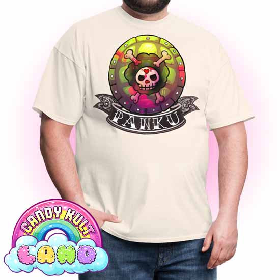 Panku Logo - Candy Kult Land Men's / Unisex Classic T-Shirt - Candy Kult - Candy Cult - Candy Kult Land - Wishbone - Boo Kitty - Panku - Frosti - Toxic Kitten - Hex-Heart - Cult Candy - Cake High Heels - [product_vendor}