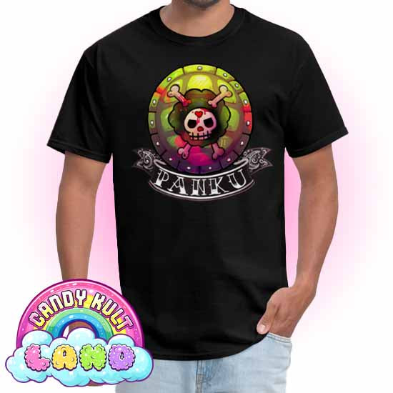 Panku Logo - Candy Kult Land Men's / Unisex Classic T-Shirt - Candy Kult - Candy Cult - Candy Kult Land - Wishbone - Boo Kitty - Panku - Frosti - Toxic Kitten - Hex-Heart - Cult Candy - Cake High Heels - [product_vendor}