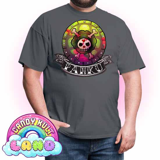 Panku Logo - Candy Kult Land Men's / Unisex Classic T-Shirt - Candy Kult - Candy Cult - Candy Kult Land - Wishbone - Boo Kitty - Panku - Frosti - Toxic Kitten - Hex-Heart - Cult Candy - Cake High Heels - [product_vendor}