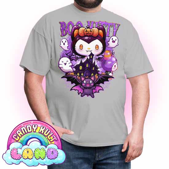 Boo Kitty Origins - Candy Kult Land Men's / Unisex Classic T-Shirt - Candy Kult - Candy Cult - Candy Kult Land - Wishbone - Boo Kitty - Panku - Frosti - Toxic Kitten - Hex-Heart - Cult Candy - Cake High Heels - [product_vendor}