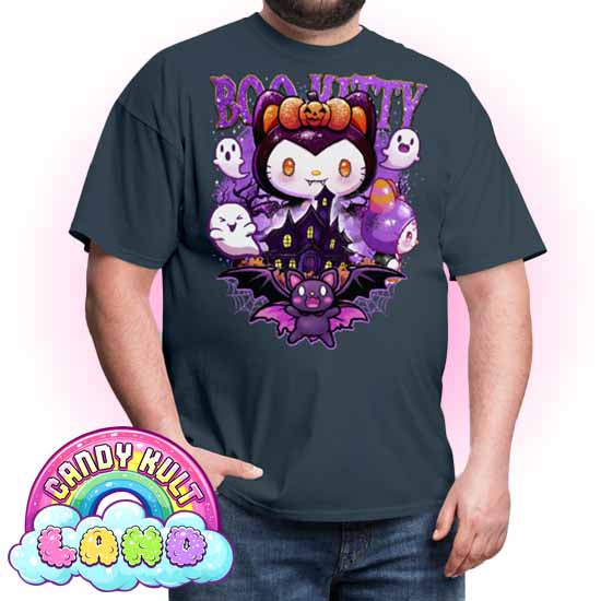 Boo Kitty Origins - Candy Kult Land Men's / Unisex Classic T-Shirt - Candy Kult - Candy Cult - Candy Kult Land - Wishbone - Boo Kitty - Panku - Frosti - Toxic Kitten - Hex-Heart - Cult Candy - Cake High Heels - [product_vendor}