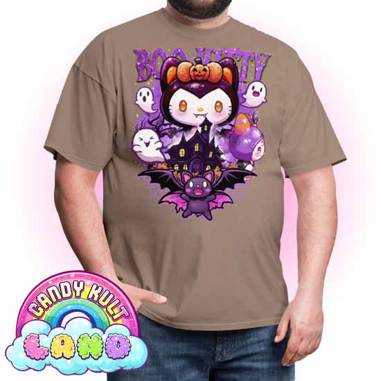 Boo Kitty Origins - Candy Kult Land Men's / Unisex Classic T-Shirt - Candy Kult - Candy Cult - Candy Kult Land - Wishbone - Boo Kitty - Panku - Frosti - Toxic Kitten - Hex-Heart - Cult Candy - Cake High Heels - [product_vendor}