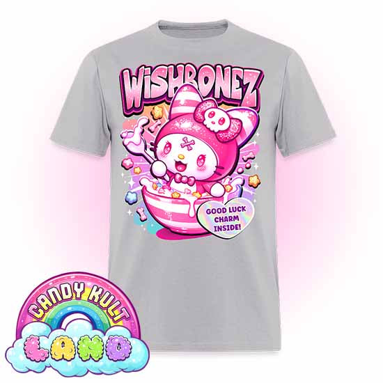 Wishbonez Cereal - Candy Kult Land Men's / Unisex Classic T-Shirt - Candy Kult - Candy Cult - Candy Kult Land - Wishbone - Boo Kitty - Panku - Frosti - Toxic Kitten - Hex-Heart - Cult Candy - Cake High Heels - [product_vendor}